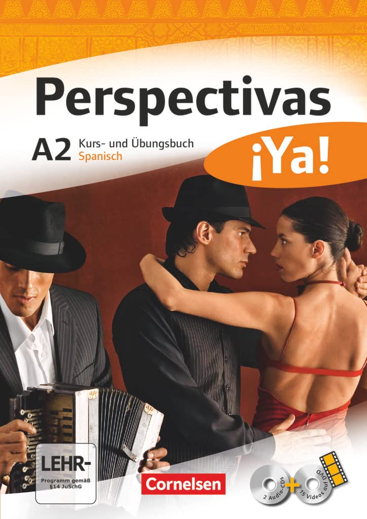 Perspectivas ¡Ya! A2. Kurs- und Arbeitsbuch mit Vokabeltaschenbuch Study Guides