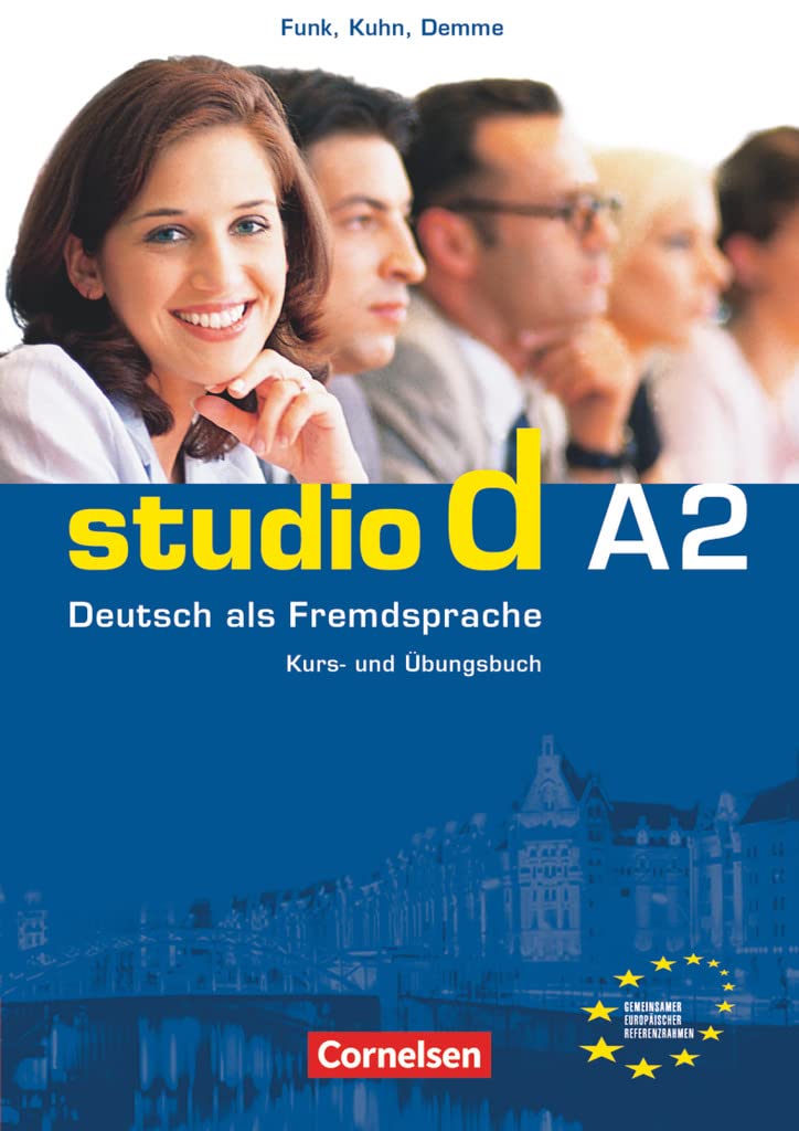studio d A2. Gesamtband 2. Kurs- und Übungsbuch mit CD General education