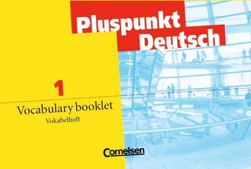 Pluspunkt Deutsch - Bisherige Ausgabe: A1: Gesamtband - Deutsch - Englisch: Vokabeltaschenbuch: Glossar Deutsch-Englisch 1a Und 1b Foreign Languages ​​& Dictionaries