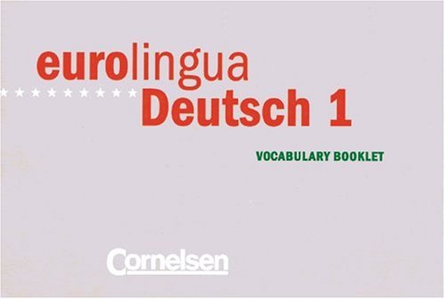 eurolingua - Deutsch als Fremdsprache: Eurolingua Deutsch, Vocabulary Booklet (Eurolingua Deutsch - Level 10) Foreign Languages ​​& Dictionaries