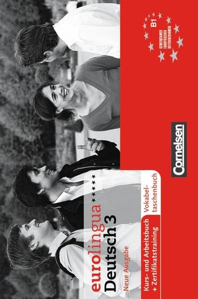 eurolingua - Deutsch als Fremdsprache - Neue Ausgabe: B1: Gesamtband 3 - Vokabeltaschenbuch: Niveau B1 Foreign Languages ​​& Dictionaries
