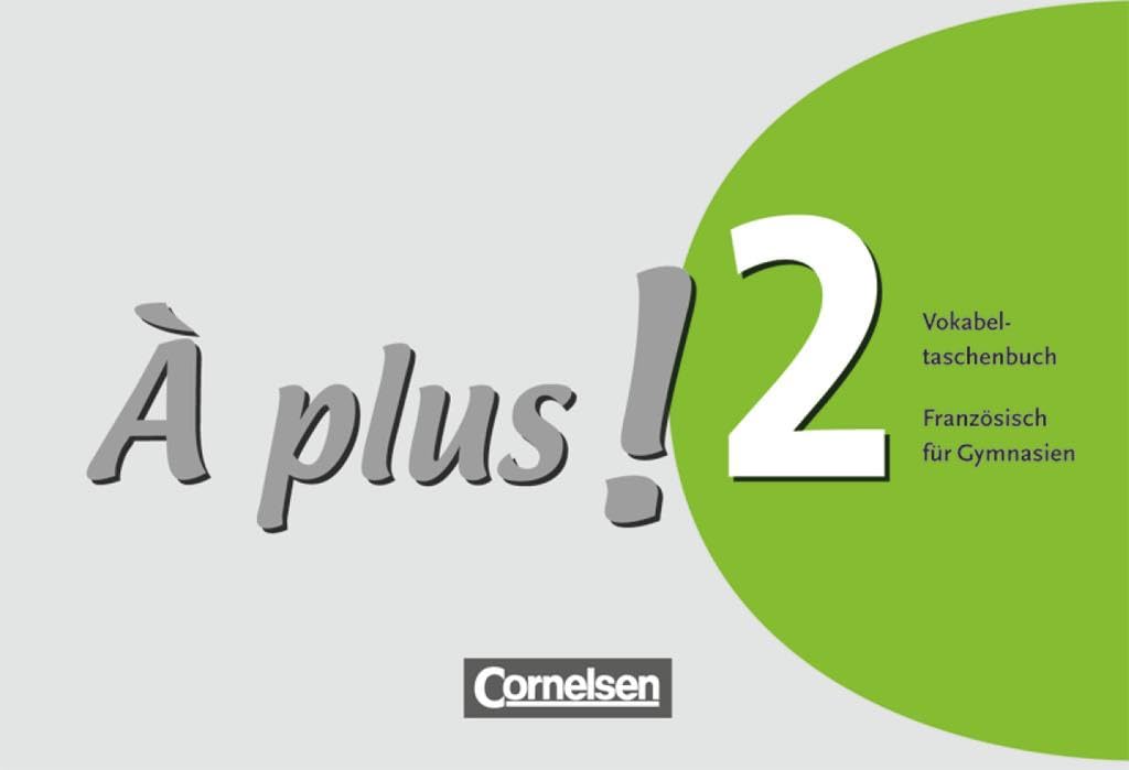 Product Image: À plus! Ausgabe 2004. Band 2. Vokabeltaschenbuch