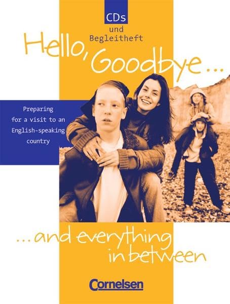 English G 2000 - Zu allen Ausgaben: Band 5/6: 9./10. Schuljahr - Hello, Goodbye ... and everything in between: CDs und Begleitheft mit Lösungen Study Guides