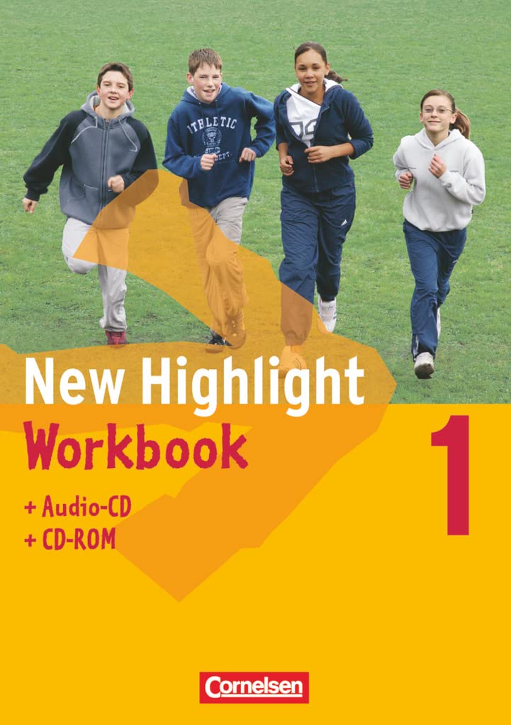 New Highlight 1 - Workbook - Allgemeine Ausgabe mit Einführungskurs, Audio-CD und CD-ROM Foreign Languages ​​& Dictionaries