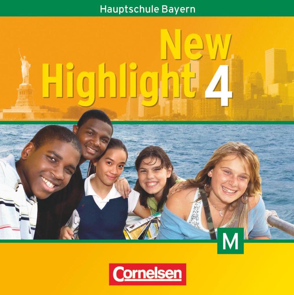 New Highlight - Bayern 04: 8. Jahrgangsstufe. Lieder- und Text-CDs für M-Klassen Foreign Languages ​​& Dictionaries