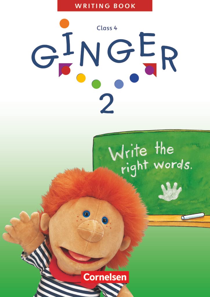 Ginger 2. My Second Writing Book. Schreibheft. Mit Lösungsheft Foreign Languages ​​& Dictionaries