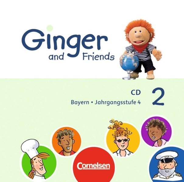 Ginger and Friends 02: 4. Jahrgangsstufe. Lieder-/Text-CDs Bayern Study Guides