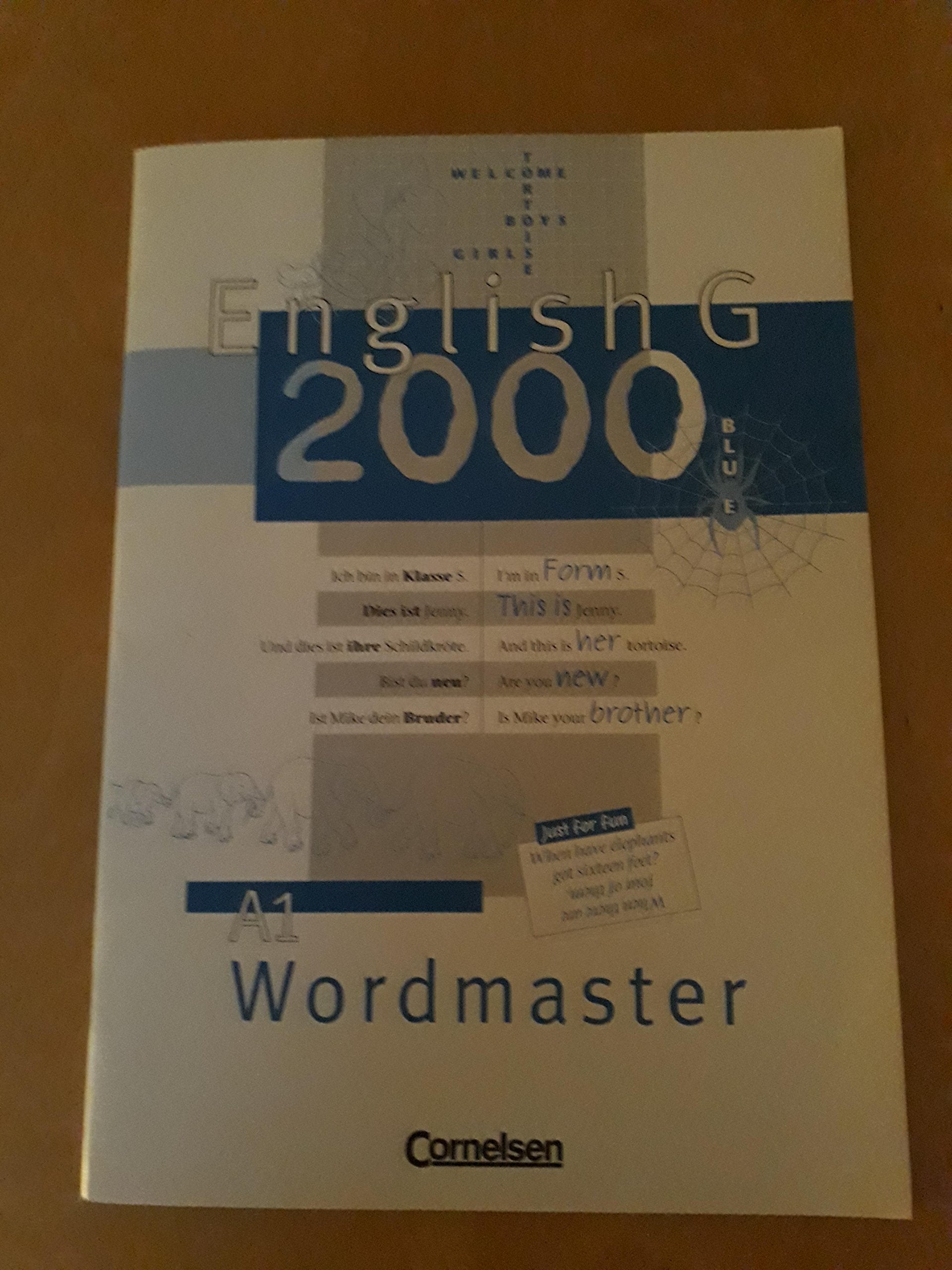 English G 2000, Ausgabe A, Wordmaster Foreign Languages ​​& Dictionaries