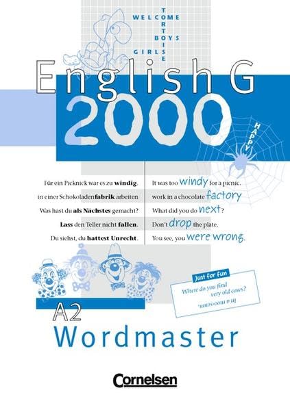 English G 2000, Ausgabe A, Wordmaster: Vokabellernbuch Foreign Languages ​​& Dictionaries