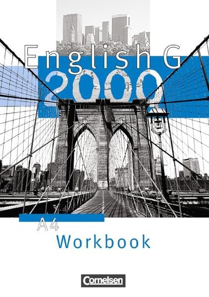 English G 2000. Ausgabe A 4. Workbook Foreign Languages ​​& Dictionaries