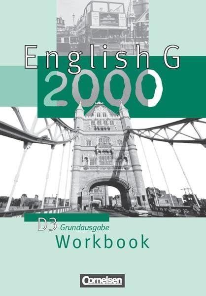 English G 2000 - Grundausgabe D: English G 2000, Ausgabe D, Workbook, Grundausg. Foreign Languages ​​& Dictionaries