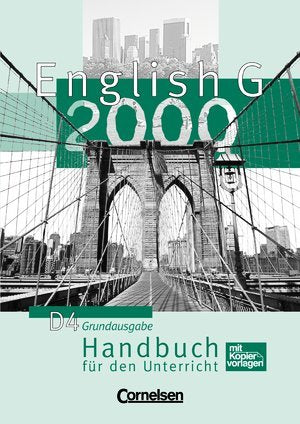 English G2000 D4 Grundausgabe - Handbuch für den Unterricht - Schwarz, Helmut Books