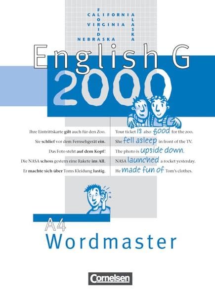 English G 2000 - Ausgabe A: English G 2000 - A4 - Wordmaster Foreign Languages ​​& Dictionaries