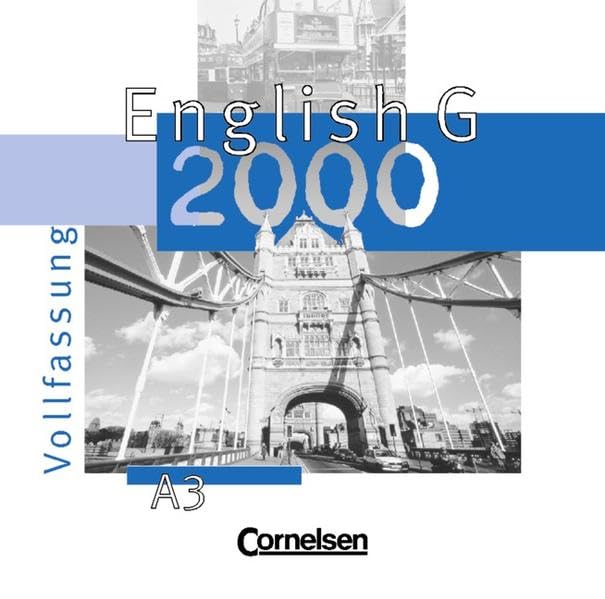 English G 2000, Ausgabe A, 3 Audio-CDs zum Schülerbuch (Vollfassung) Study Guides