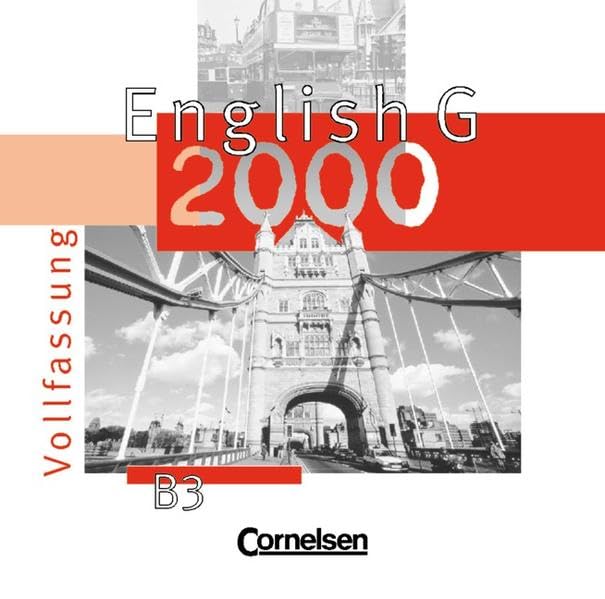 English G 2000, Ausgabe B, 3 Audio-CDs zum Schülerbuch (Vollfassung) Study Guides