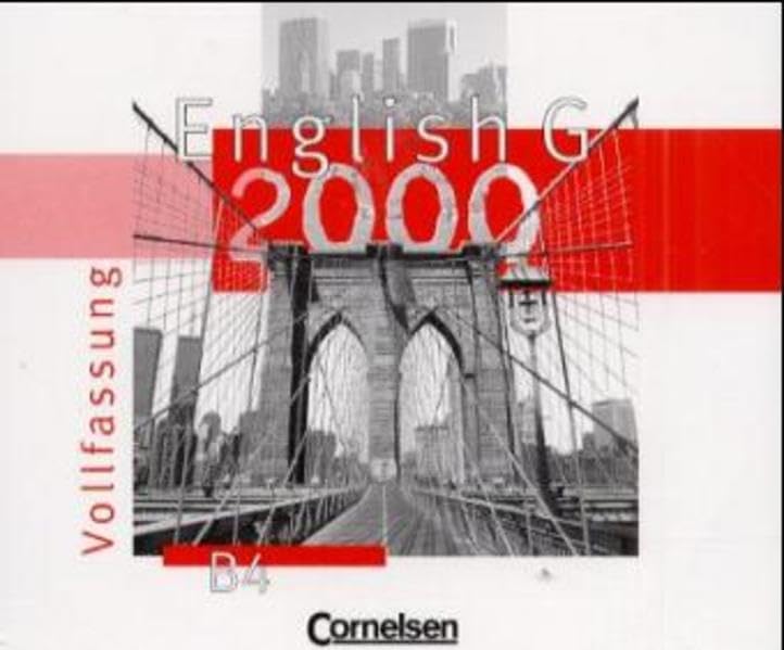 English G 2000, Ausgabe B, Zu Band 4 2 CD-Audio zum Schülerbuch (Vollfassung) Study Guides