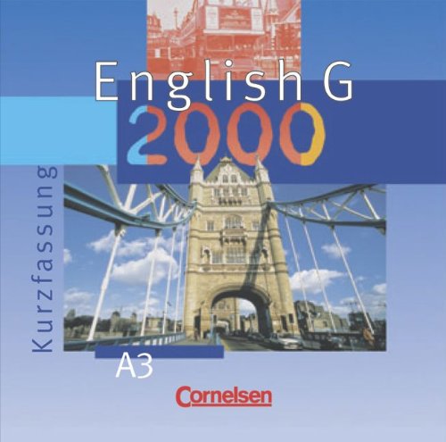 English G 2000, Ausgabe A, Zu Band 3 1 CD-Audio zum Schülerbuch (Kurzfassung) Study Guides