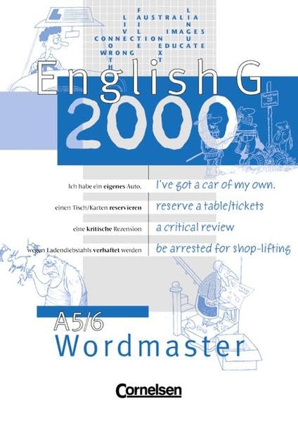 English G 2000 - Ausgabe A: English G 2000 A5/6 - Wordmaster (Vokabellernbuch) Foreign Languages ​​& Dictionaries