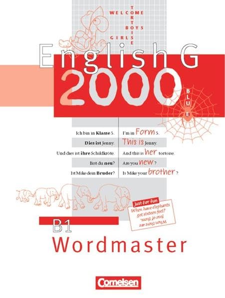 English G 2000, Ausgabe B, Wordmaster: Vokabellernbuch Foreign Languages ​​& Dictionaries