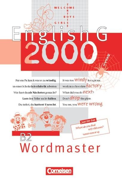 English G 2000, Ausgabe B, Wordmaster: Vokabellernbuch Foreign Languages ​​& Dictionaries