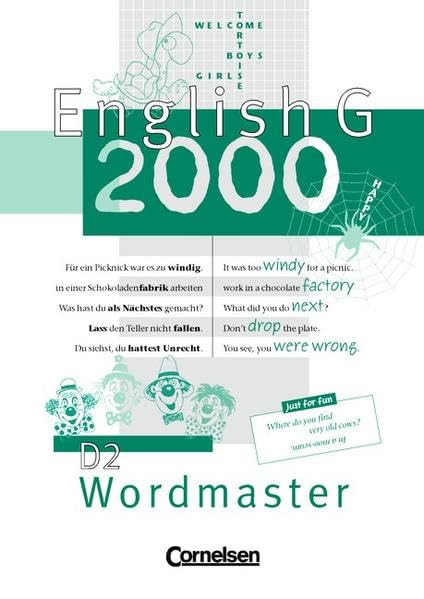 English G 2000, Ausgabe D, Wordmaster: Vokabellernbuch Foreign Languages ​​& Dictionaries