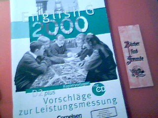 English G 2000 - Vorschläge zur Leistungsmessung D2 plus Kopiervorlagen mit CD Books