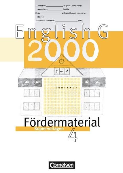 English G 2000 - Ausgabe B und D: Band 4: 8. Schuljahr - Fördermaterial: Kopiervorlagen Learning & Reference
