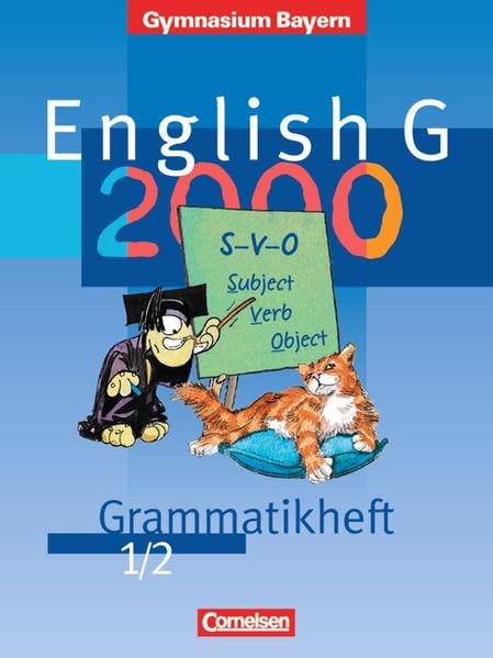English G - Gymnasium Bayern / Band 1/2: 5./6. Jahrgangsstufe - Grammatikheft: Für Gymnasien Foreign Languages ​​& Dictionaries