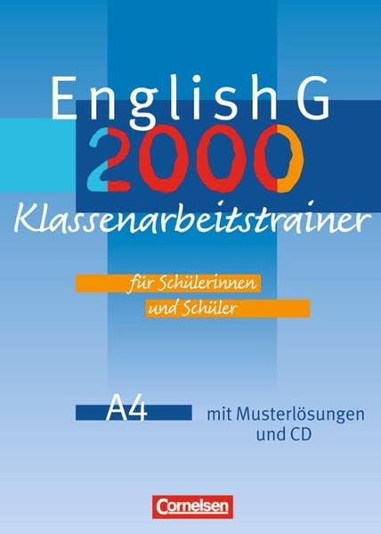 English G 2000. Ausgabe A 4. Klassenarbeitstrainer Foreign Languages ​​& Dictionaries