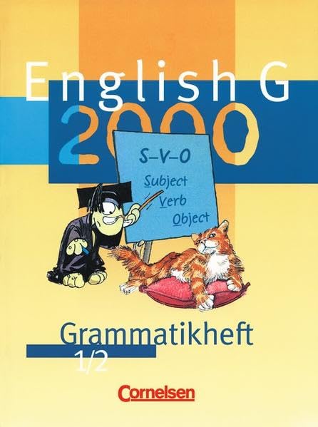 Product Image: English G 2000. Ausgabe A/B/D 1/2. Grammatikheft