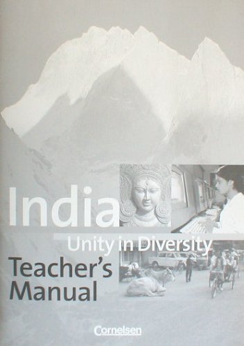 India Unity in Diversity. Teacher's Manual mit Kopiervorlagen Books