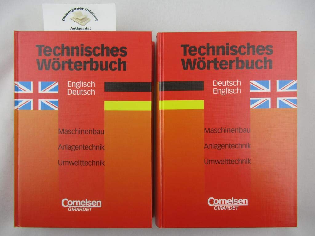 Technisches Wörterbuch. Maschinenbau, Anlagentechnik, Umwelttechnik. Englisch-Deutsch Business & Technology