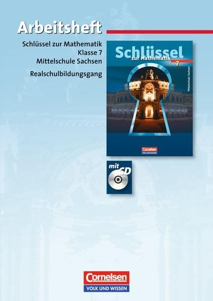 Schlüssel zu Mathematik 7. Schuljahr. Arbeitsheft. Mittelschule Sachsen Study Guides