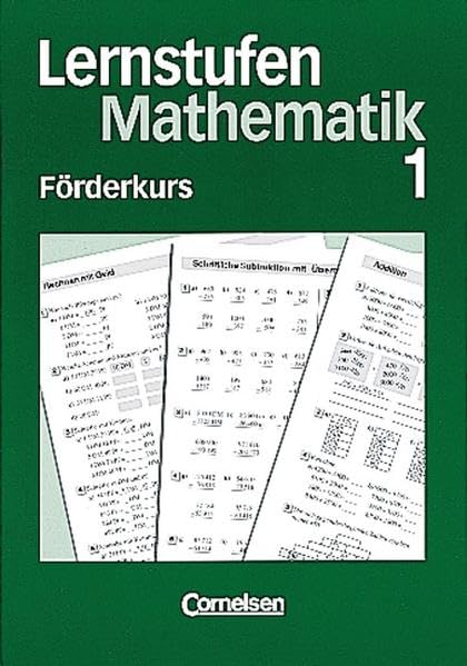 Lernstufen Mathematik. Förderkurs 1 Study Guides