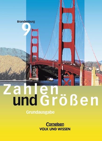 Zahlen und Größen - Sekundarstufe I - Brandenburg - Bisherige Ausgabe: 9. Schuljahr - Grundausgabe - Schülerbuch Study Guides