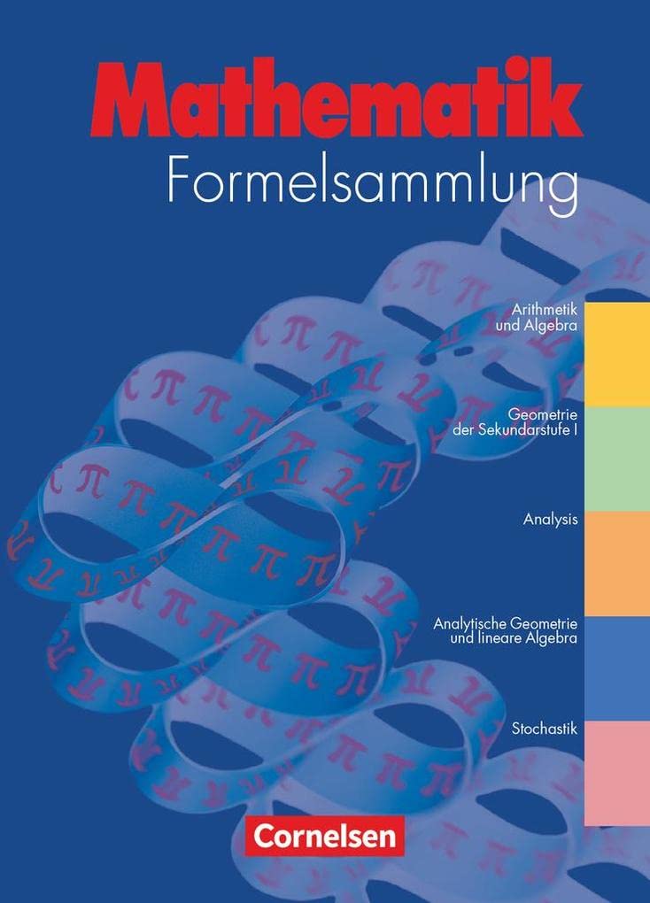 Mathematik Formelsammlung Study Guides Books