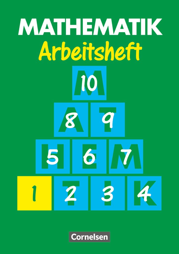 Mathematik, Neue Ausgabe für Sonderschulen, Arbeitshefte, H.1: Heft 1 (Mathematik Förderschule, Arbeitshefte) Study Guides