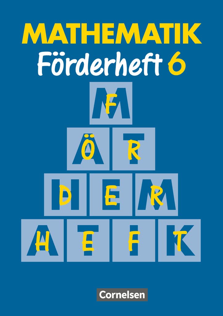 Mathematik für Sonderschulen Neu. Förderheft 6 Study Guides