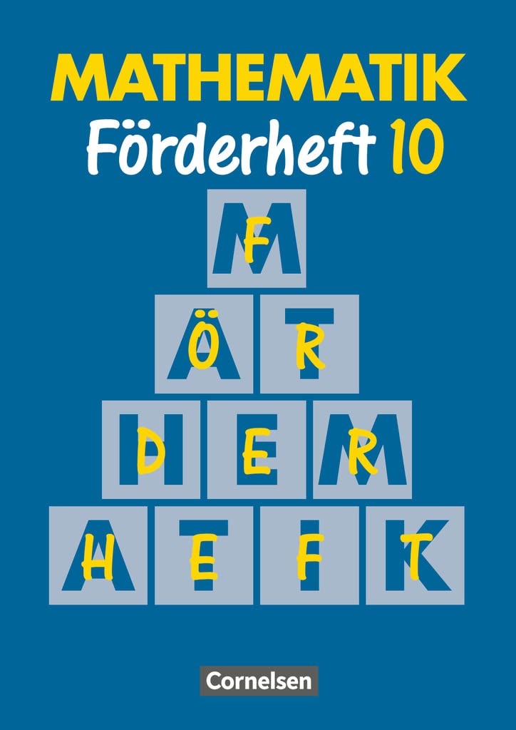 Mathematik Förderschule - Förderhefte - Band 10 Study Guides