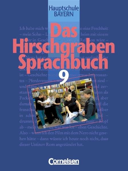 Das Hirschgraben Sprachbuch - Bisherige Ausgabe für Hauptschulen in Bayern: Das Hirschgraben Sprachbuch, Ausgabe Hauptschule Bayern, neue Rechtschreibung, 9. Schuljahr Study Guides