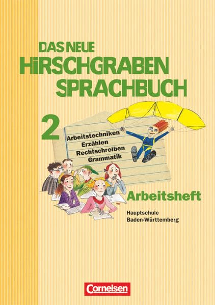 Das neue Hirschgraben Sprachbuch - Werkrealschule Baden-Württemberg - Band 2: Arbeitsheft mit Lösungen Study Guides