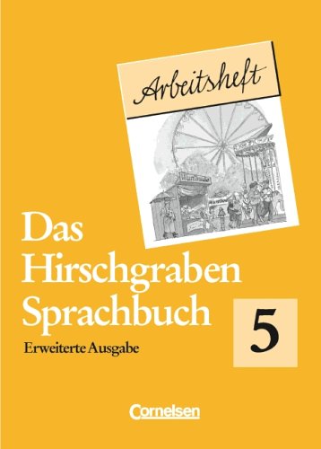Das Hirschgraben Sprachbuch, Erweiterte Ausgabe, neue Rechtschreibung, 5. Schuljahr Books