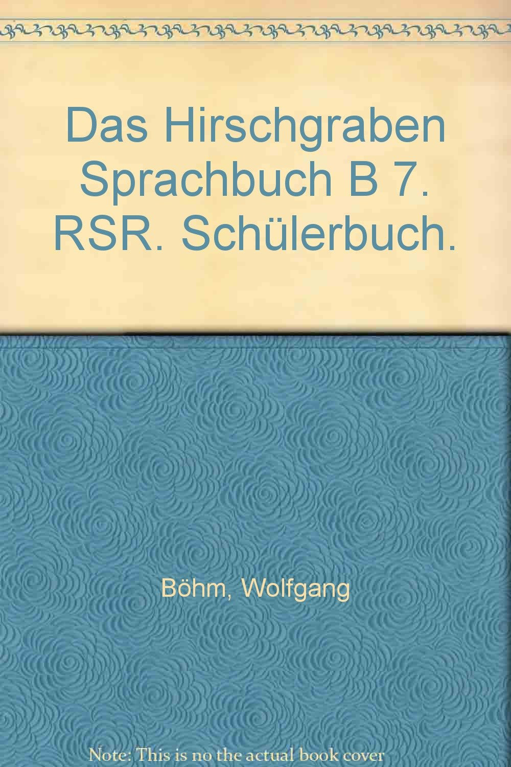 Das Hirschgraben Sprachbuch, Ausgabe B, neue Rechtschreibung, 7. Schuljahr Study Guides