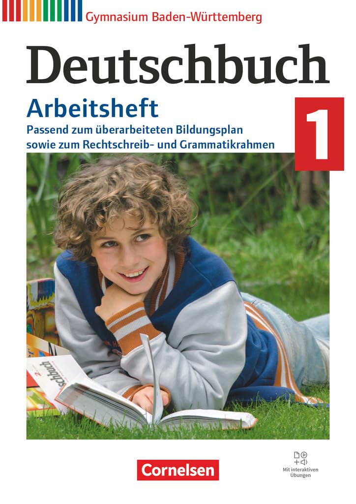 Deutschbuch Gymnasium Band 1: 5. Schuljahr. Baden-Württemberg - Bildungsplan 2016 - Arbeitsheft mit interaktiven Übungen online Study Guides