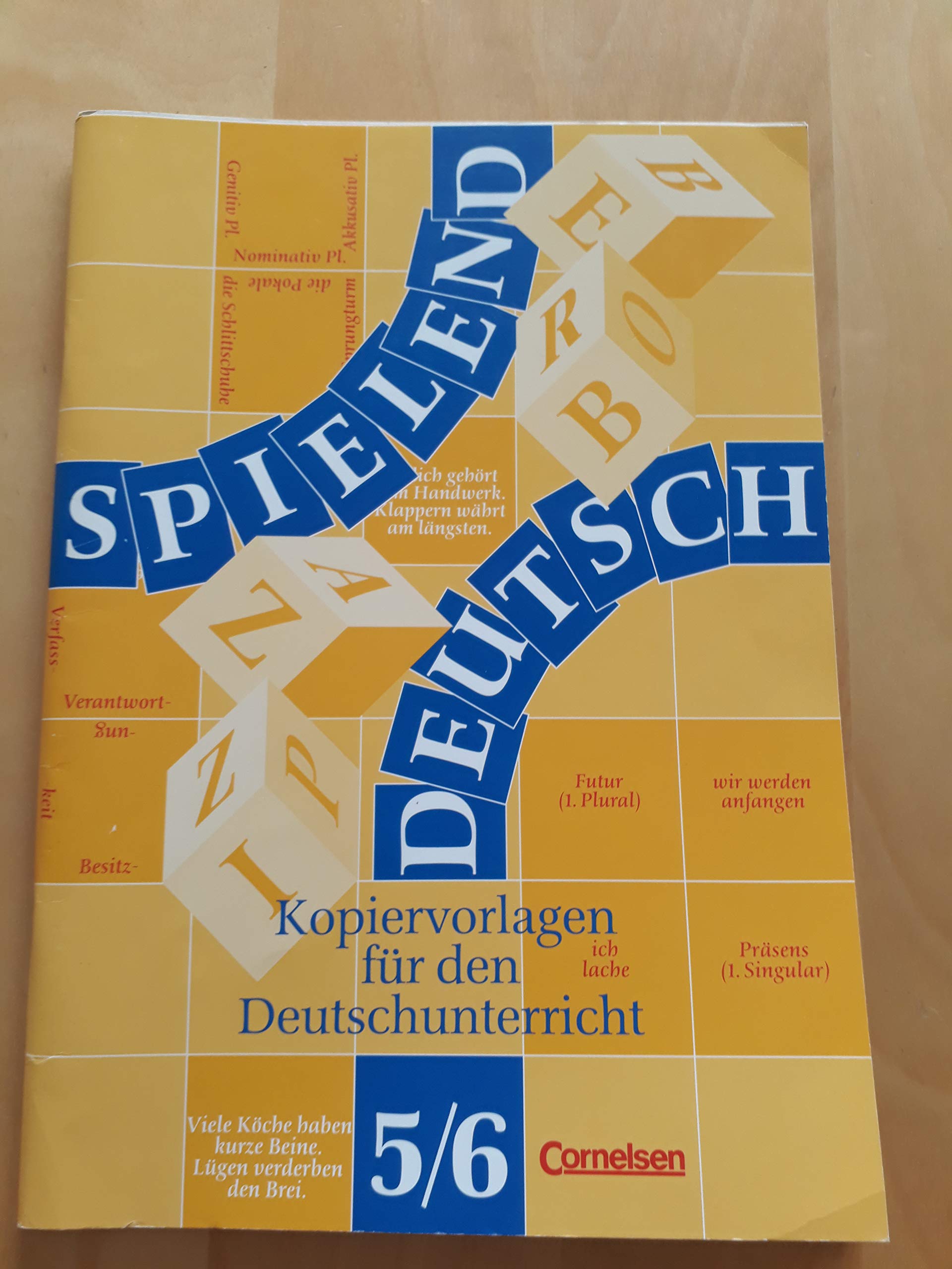 Spielend deutsch 5/6 von Sinje Bowien u. a. Book Books