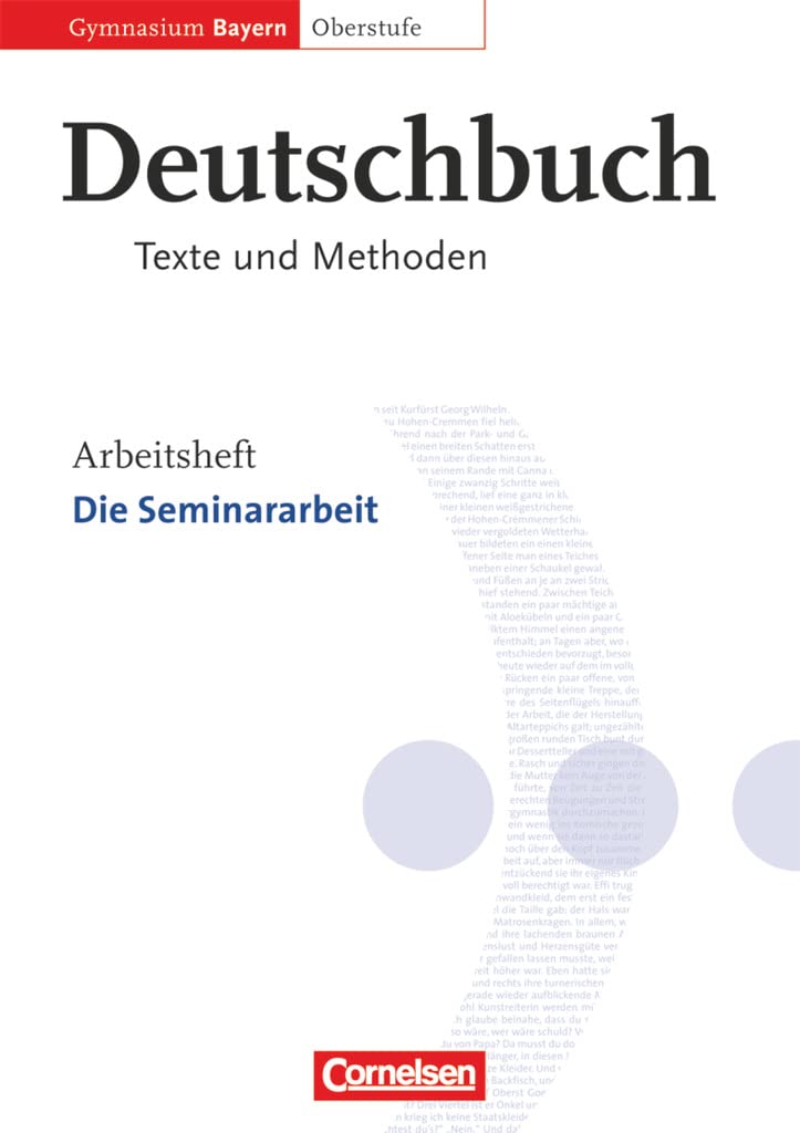 Deutschbuch. Arbeitsheft. Oberstufe. Gymnasium. Bayern Study Guides