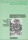 Themen und Probleme der Geschichte: Verlaufsformen säkularer Krisen: Erschütterungen ökon., gesellschaftlicher, kultureller und polit. Strukturen in Spätantike, Spätmittelalter, Neuzeit. Arbeitsheft Study Guides