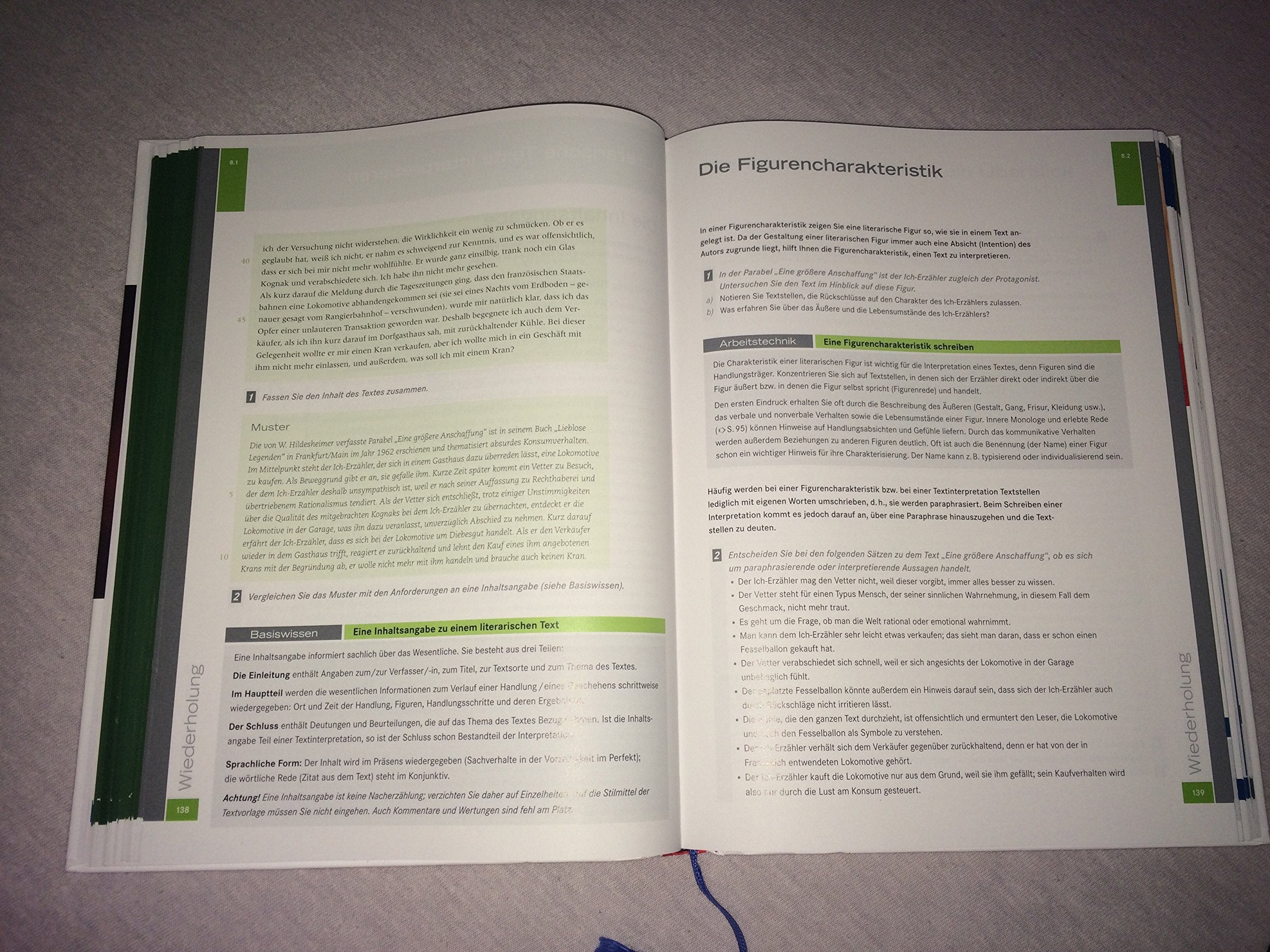 Das Deutschbuch für die Fachhochschulreife 11./12. Schuljahr. Allgemeine Ausgabe. Schülerbuch Study Guides