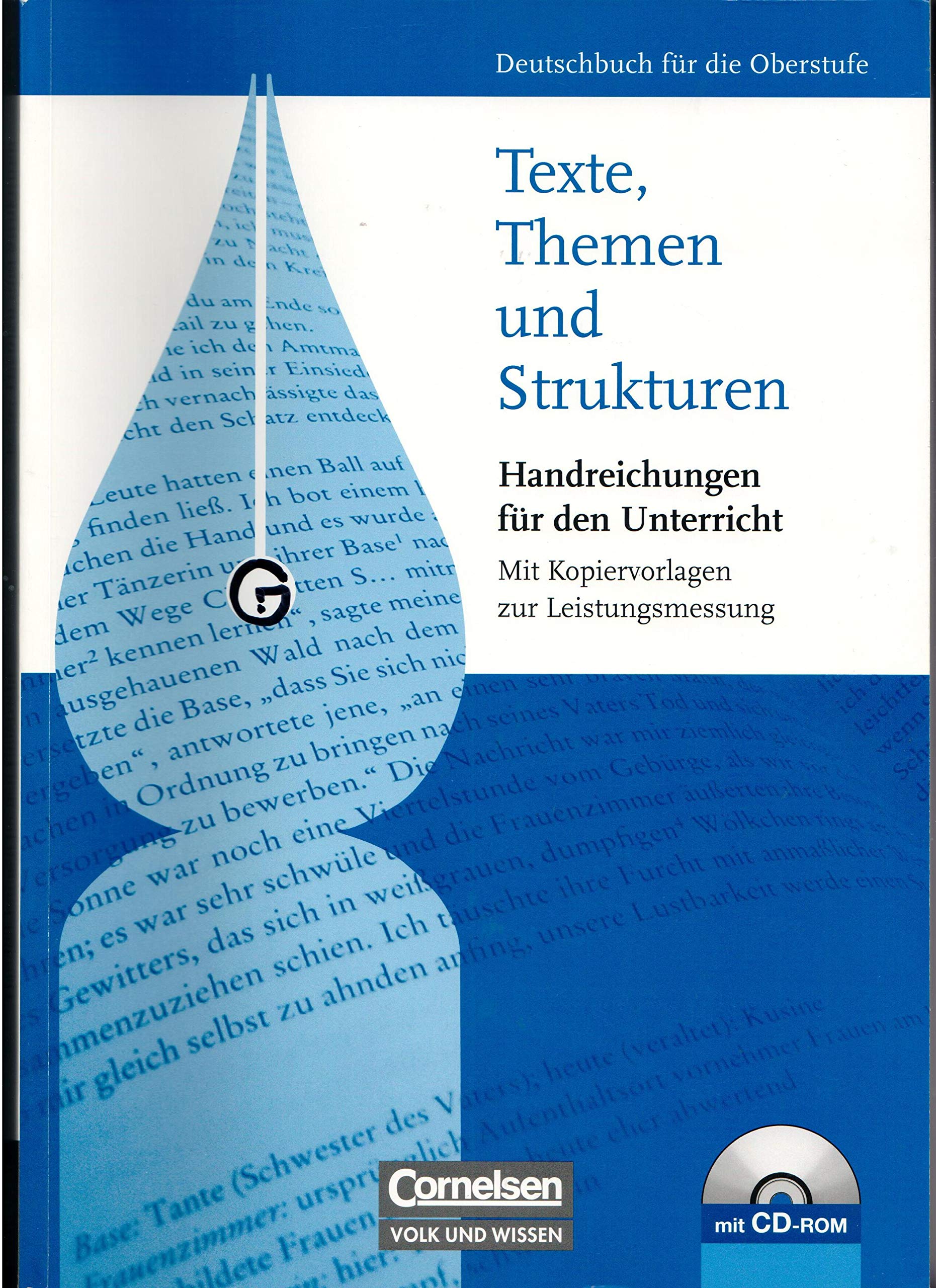 Texte, Themen und Strukturen Lehrer-Handreichungen für den Unterricht, 500 Seiten, Kopiervorlagen mit CD Books