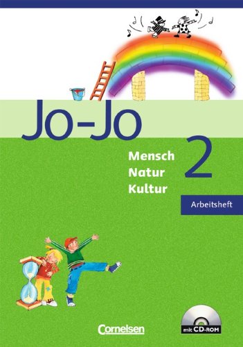 Jo-Jo Mensch - Natur - Kultur - Grundschule Baden-Württemberg: Band 2 - Arbeitsheft mit CD-ROM Study Guides